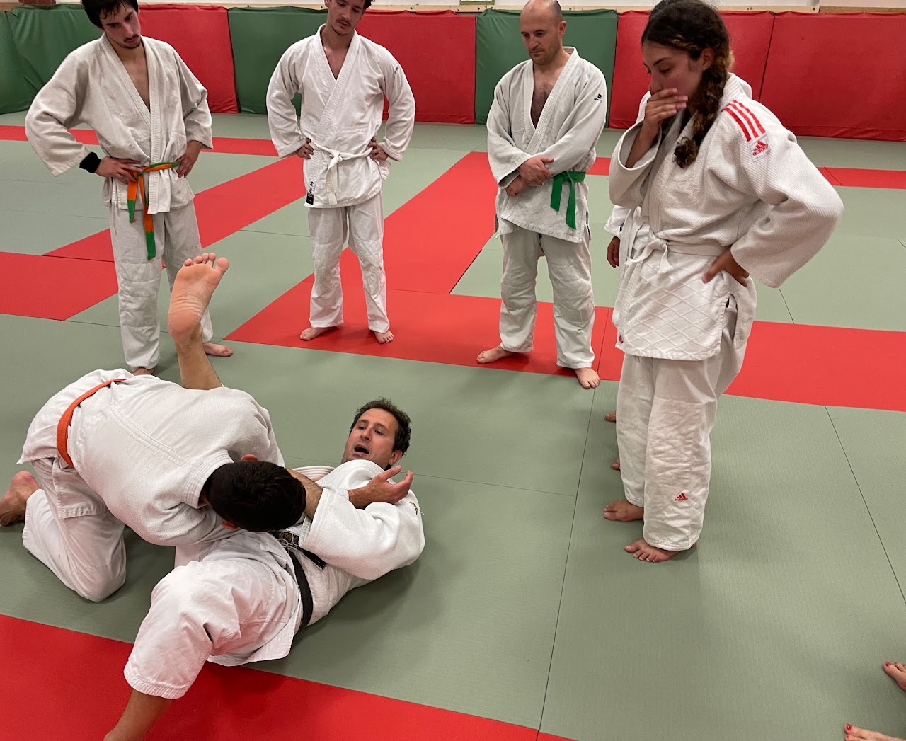 Cours de judo — Section Paloise Judo Pau